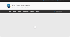 Desktop Screenshot of edildomusimpianti.com